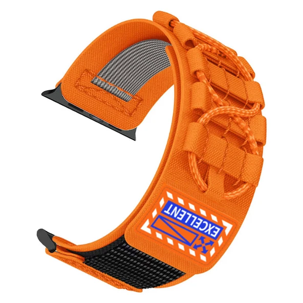 Apple Watch 44mm Kordon Orbital Örgülü Halat Tasarımlı Naylon Kumaş Strap 112 - 6
