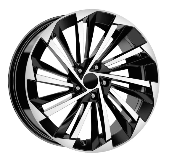 R1 Wheels 19 inç 5*112 ET40 Parlak Siyah Jant Takımı (J-3153)