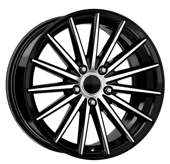 R1 Wheels 16 inç 4*100 ET35 Parlak Siyah Jant Takımı (J-3174) ürün görseli
