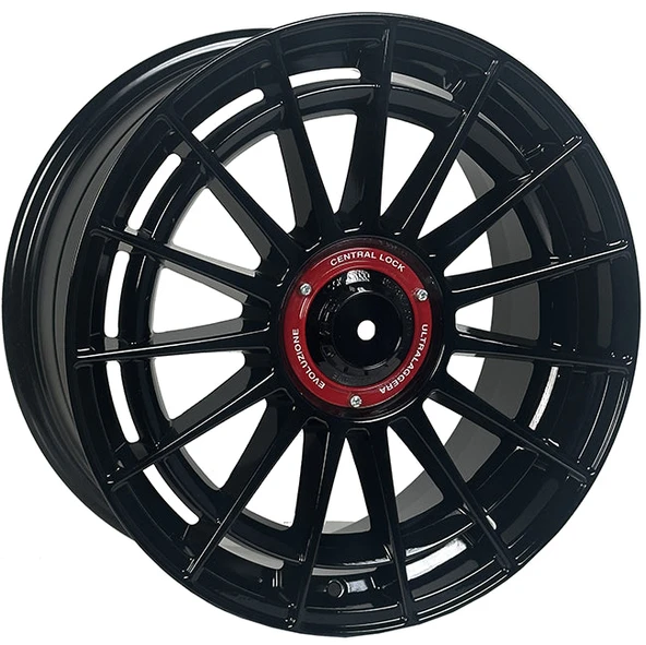 R1 Wheels 18 inç 5*98 ET40 Siyah Jant Takımı (J-3136)