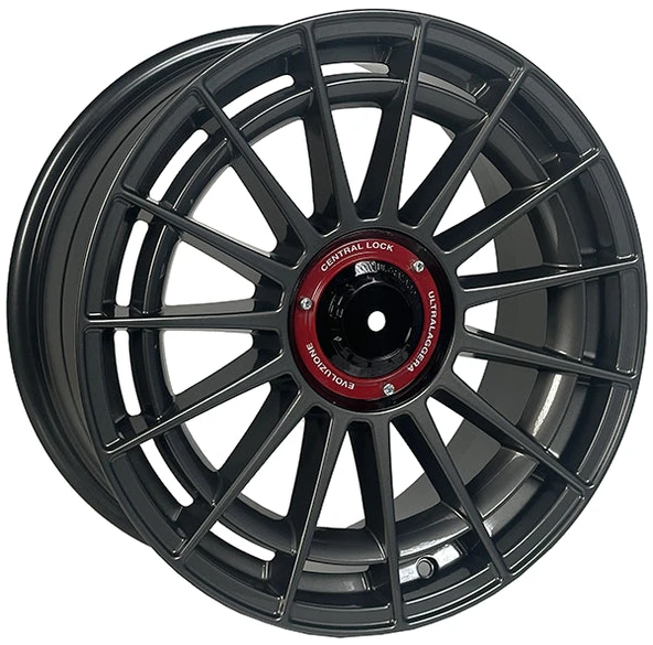 R1 Wheels 18 inç 5*100 ET40 Füme Jant Takımı (J-3115)
