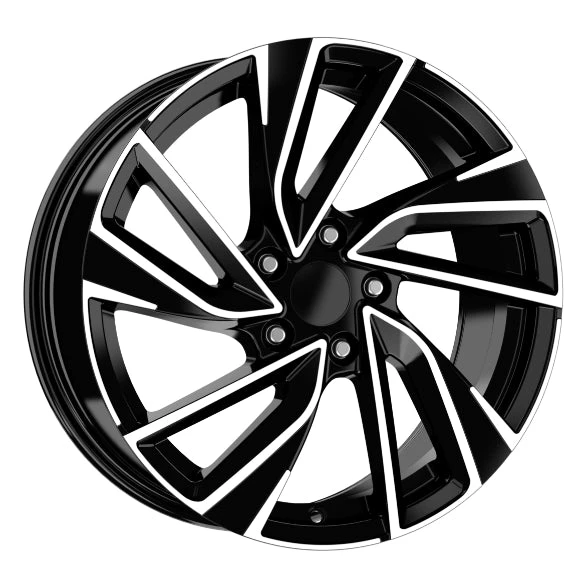 R1 Wheels 18 inç 5*112 ET40 Parlak Siyah Jant Takımı (J-3136)