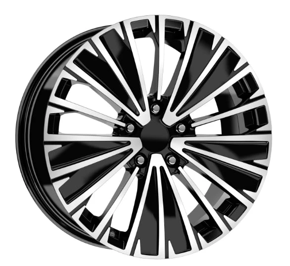 R1 Wheels 17 inç 5*100 ET35 Siyah Jant Takımı (J-3140)
