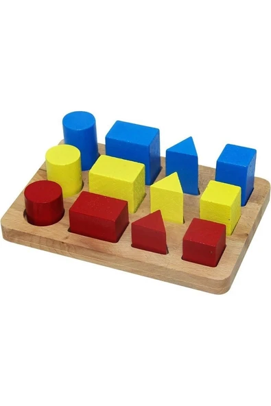 Playwood  ONY-314 Ahşap Büyükten Küçüğe Sıralama Eğitici 13 Parça