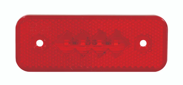 wolfram Side Marker Yan Pozisyon Lambası Kırmızı Renk Led 24V 2W E9-R10 Belgeli - 2