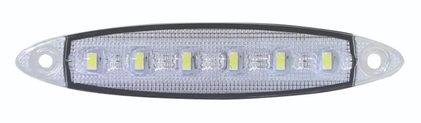 wolfram Led Yan Pozisyon Lambası Beyaz Renk Parmak Led 12V 3W E9-R10 Belgeli - 2