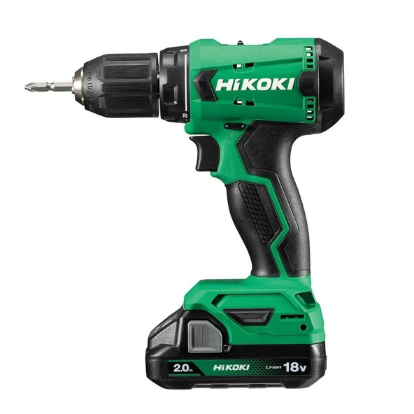 Hikoki DS18DA-2.0 18V/2.0Ah 50Nm Çift Akülü Şarjlı Darbesiz Matkap ürün görseli 1