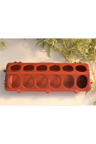 Civciv Suluğu 1 Adet Kırmızı Suluk 12 Gözlü Civciv Suluğu Bıldırcın Keklik Tavuk Güvercin Suluğu