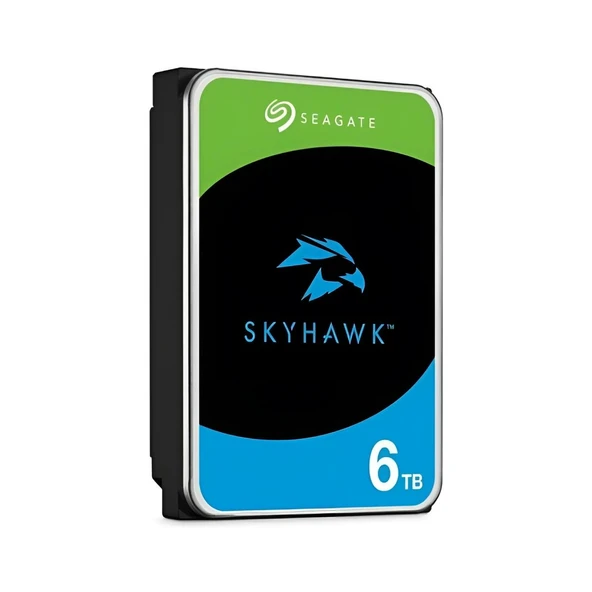 Seagate 6 TB SATA 3.0 5900 RPM 3.5" SkyHawk ST6000VX009 Güvenlik Diski - 3