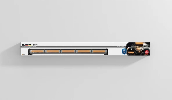 wolfram Led İkaz Lambası NEON 14 Fonksiyon 76 cm 10/30V E-Belgeli 50W