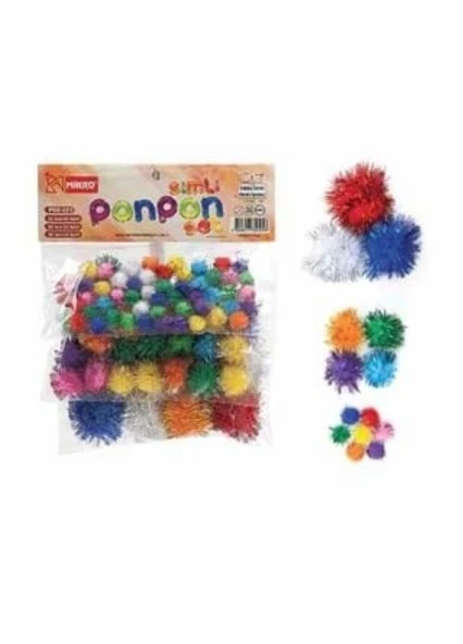 SİMLİ 3LÜ PONPON