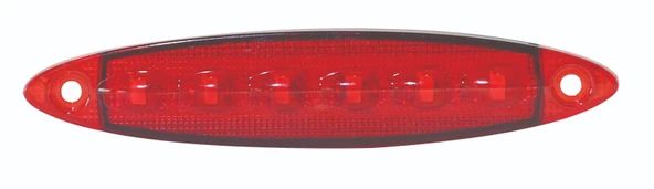 wolfram Led Yan Pozisyon Lambası Kırmızı Renk Parmak Led 12V 3W E9-R10 Belgeli - 2