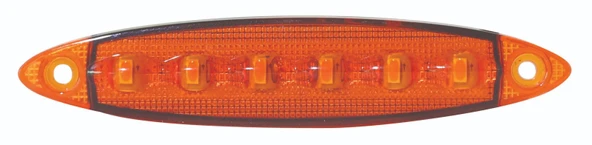 wolfram Led Yan Pozisyon Lambası Amber Renk Parmak Led 24V 3W E9-R10 Belgeli - 2