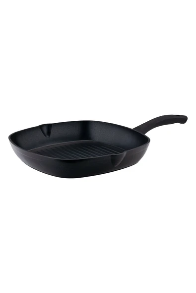 Arzu Çelik - 28 Cm Non - Stick Izgara Tava - 2