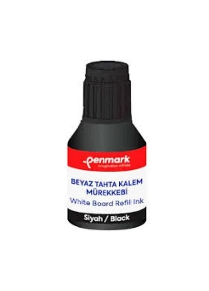 PENMARK BEYAZ TAHTA KALEM MÜREKKEBİ 30ML SİYAH