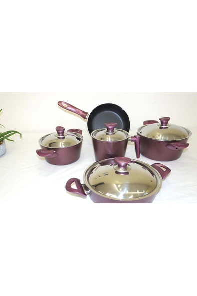 Arzu Çelik Lezzet İncisi: Şefin Tercihi 9 Parça Mutfak Seti - Resim 3