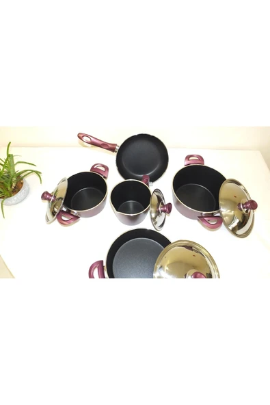 Arzu Çelik Lezzet İncisi: Şefin Tercihi 9 Parça Mutfak Seti - Resim 5