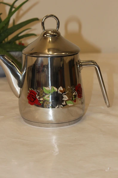Arzu Çelik Elegant Rose Paslanmaz Çelik 1 Lt Kettle - 2