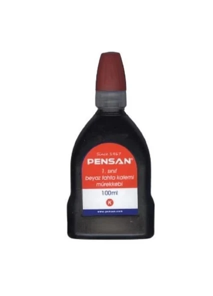 PENSAN KIRMIZI TAHTA KALEMİ MÜRKKEBİ