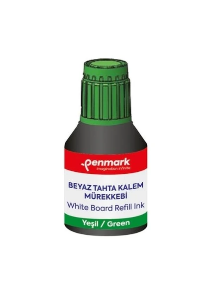 PENMARK BEYAZ TAHTA KALEMİ MÜREKKEBİ 30 ML YEŞİL