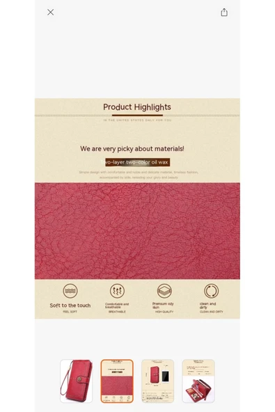 Melistansu Balmumu Deri Uzun Fermuarlı Cüzdan (Yurt Dışından) - Resim 4