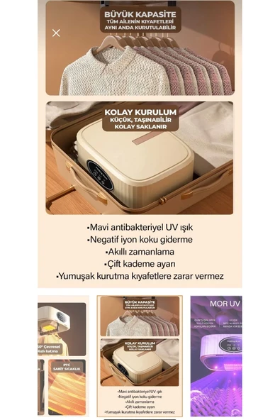 Melistansu Katlanır Çamaşır Kurutma Makinesi  () - 3