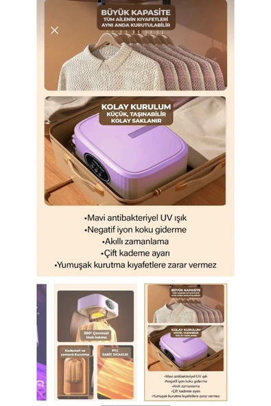Melistansu Katlanır Çamaşır Kurutma Makinesi  (Yurtdışından) - 6