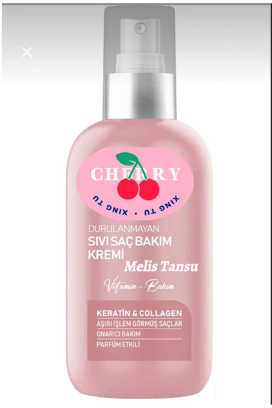 Melistansu Onarıcı Bakım Keratin&Collagen içerikli Sıvı Saç Bakım Kremi 200 ml (Durulanmaz)