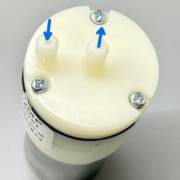 3V Mini Hava Pompası 60KPa 2.4l/dakika Akvaryum Medikal Basınç Gaz Tank Oksijen Motor Havalandırma Vakum - 3