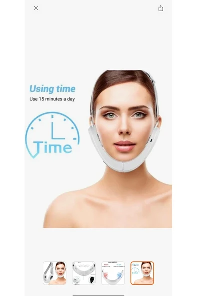 Melistansu Yüz Masajı Çene Kaldırma Yüz Selülit Makinesi (Yurt Dışından) - Resim 4