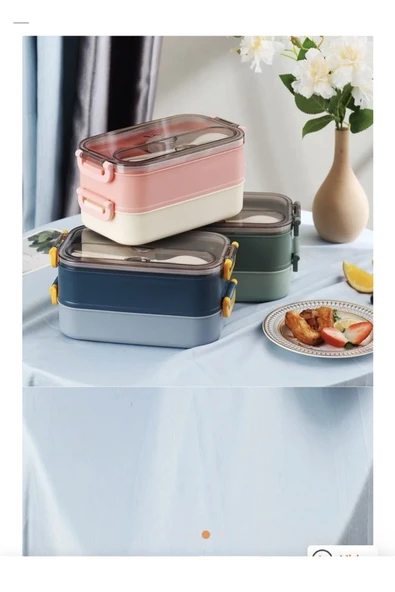 Melis Melistansu Lunch Box Ofis-Okul Için Yeni Nesil Sefer Tası -Çorba Kaseli Model-Paslanmaz Çelik - 4
