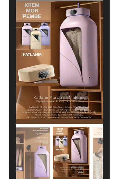Melistansu Katlanır Çamaşır Kurutma Makinesi  (Yurtdışından) - 2