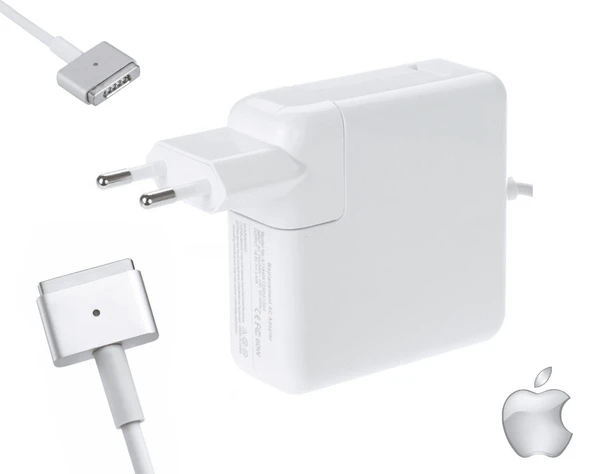 Compaxe CLAP-302 14.85V-3.05A NEW T Type Apple MAGSAFE Macbook Adaptörü