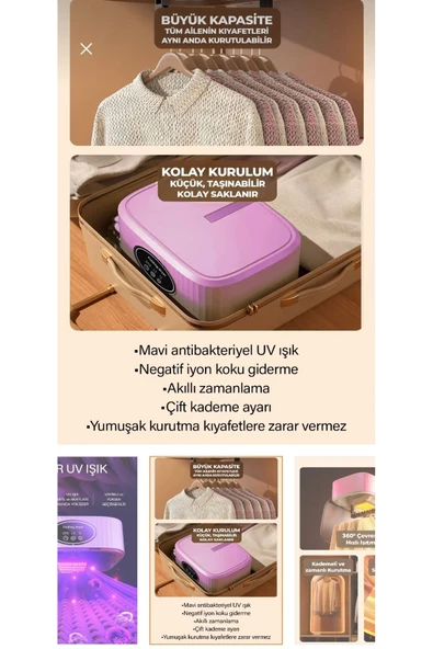 Melistansu Katlanır Çamaşır Kurutma Makinesi - 3