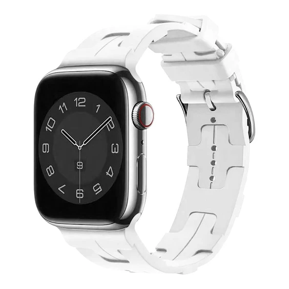 Apple Watch 44mm Kordon Silikon KatKat Kordon 92 - 12