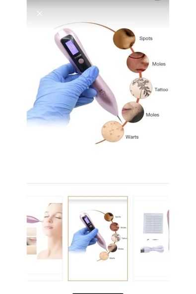 Melistansu Akne, Siğil, Leke, Dövme Çıkartma, Lazer Cihazı 9 Level