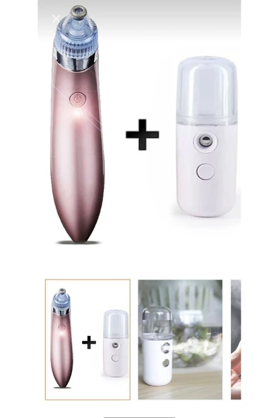 Melistansu Siyah Nokta ve Akne Temizleyici Soğuk Buhar Makinası ve Cilt Maskesi Hediyelidir - Resim 2