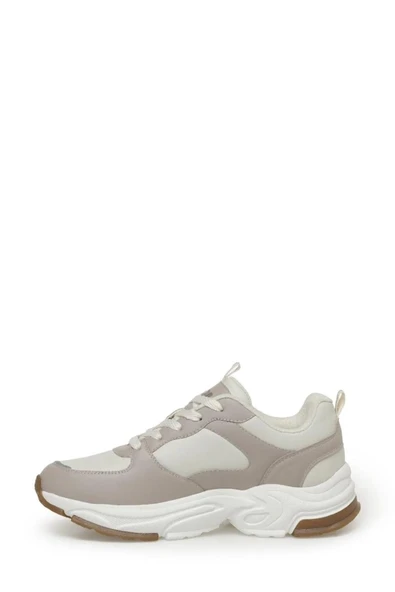 U.S. Polo Assn Sorley 5FX Pudra Kadın Sneaker Ayakkabı - 3