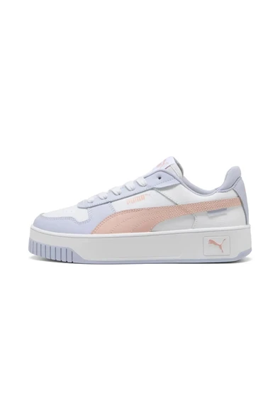 Puma Carina Street Sneaker Kadın Beyaz/Gül Rengi 38939040 - 2