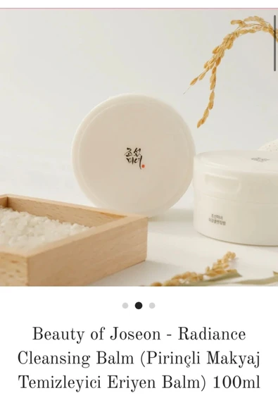 Melistansu Kore Serisi Makyaj Temizleyici (Pirinçli Makyaj Temizleyici Eriyen Balm) 100ml) - Resim 2