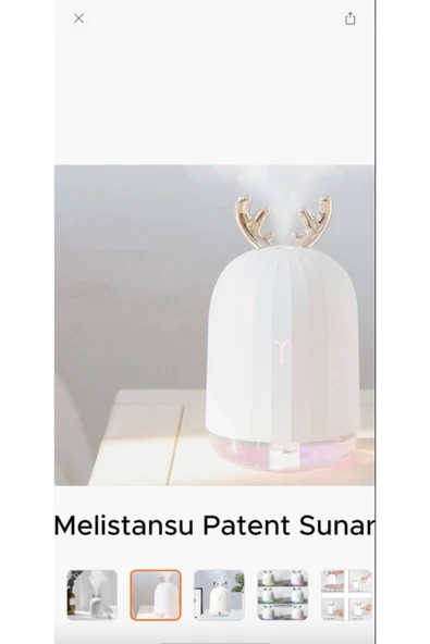 Melistansu 7 LED Işıklı Hava Nemlendirici Aroma Buhar Makinesi 220ML Esansiyel Aromatik Temizleyici - 5