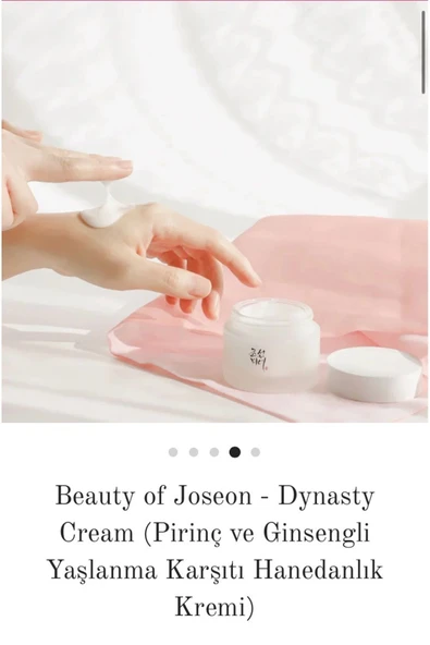 Melistansu Kore Serisi Yaşlanma Karşıtı Kremi (Pirinç ve Ginsengli Hanedanlık Kremi) - Resim 2