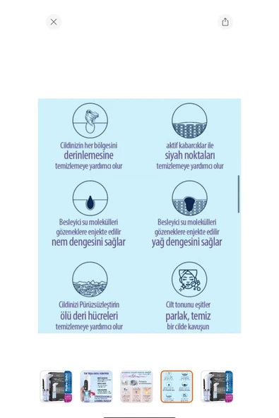 Melistansu Melistansu Hydra Sterilizasyonlu ve Vakumlu Cilt Gözenek Siyah Nokta Akne Sivilce Temizleyici - Resim 6