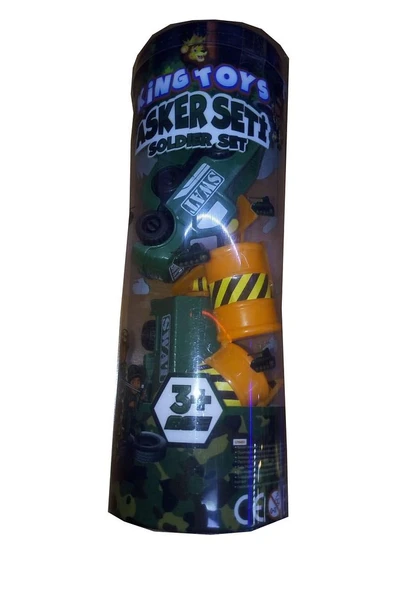 oyuncak asker seti 12 parça - 2