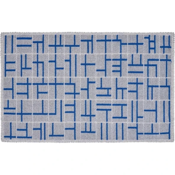 2Lİ BANYO SETİ BASKILI ZEBRA SİYAH - 3