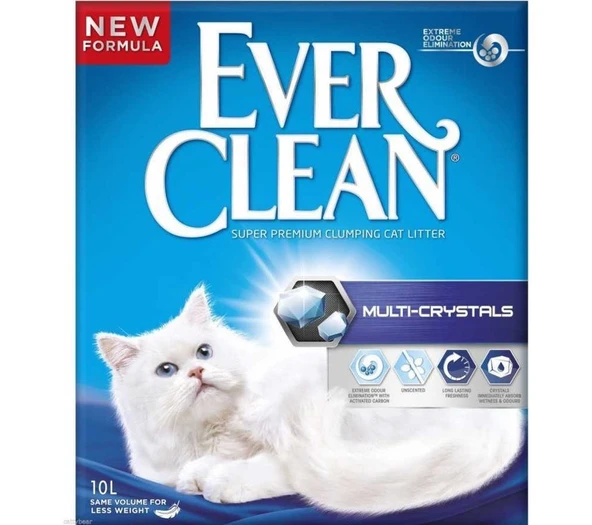 Ever Clean Multi Crystal Hassas Kedi Kumu 10 LT