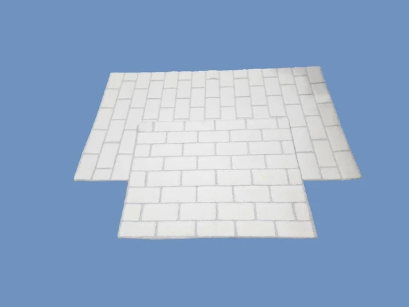 BANYO PASPASI KLOZET SET 2'Lİ ERGUVAN KREM - Resim 3