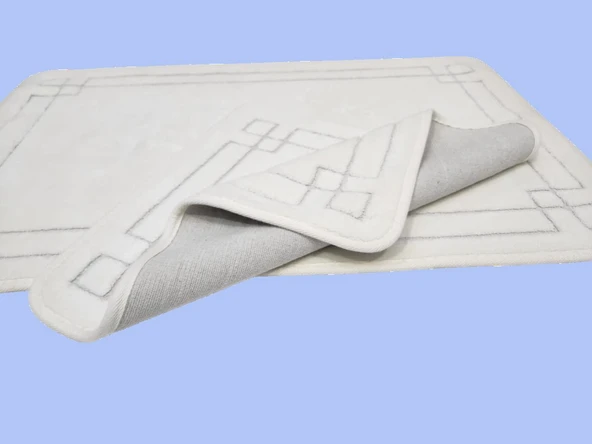 BANYO PASPASI 2'Lİ SET SET ASOS EKRU - Resim 2