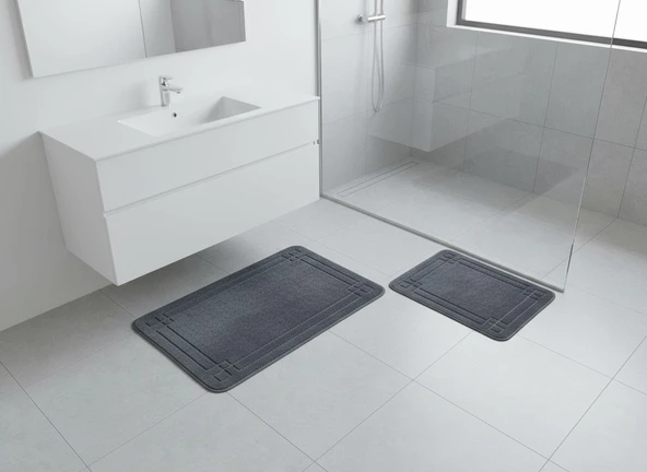 BANYO PASPASI 2'Lİ SET SET ASOS ANTRASİT ürün görseli