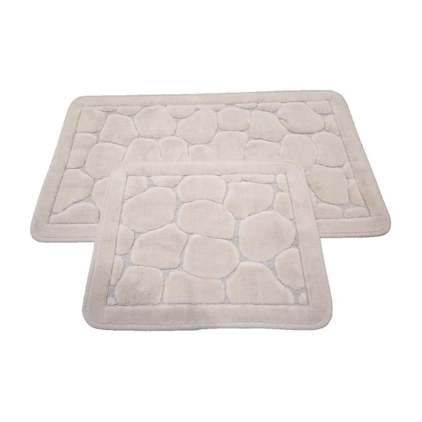 BANYO PASPASI KLOZET SET 2'Lİ TAŞ PUDRA